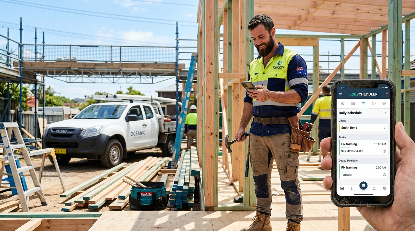 Ditch the Whiteboard: Why You Need a Job Scheduling App for Tradies
